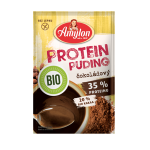 Amylon Protein puding čokoládový bez lepku BIO 45 g